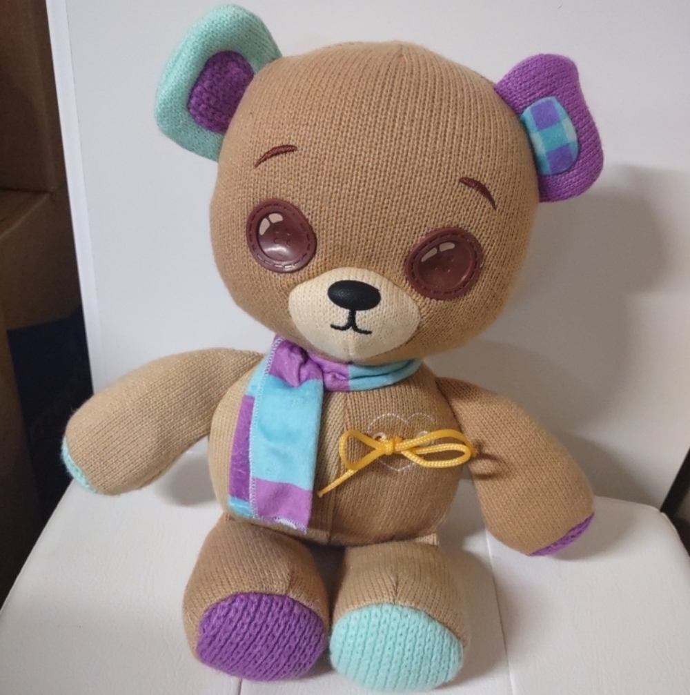 Thready Bear Animated Talking Plush Toy 14 Inches Stuffed Animal Toy Kids EUC
